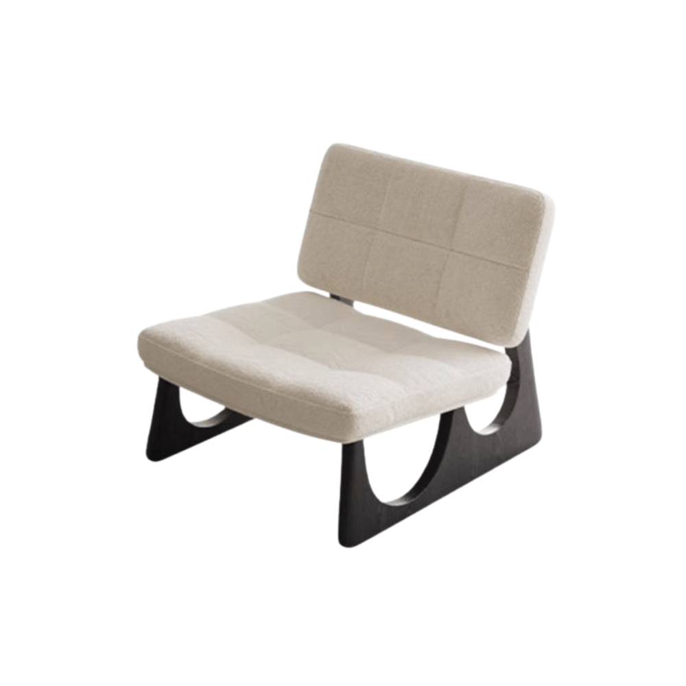 เก้าอี้ MJHOMEDESIGNS CH545 สีขาว/ดำ  L70XW83XH74 CM